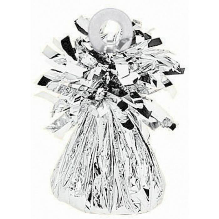 Balloon Weights | Silver Small Foil Balloon Weight 170-180G Balloon Accessories Balloon Weights