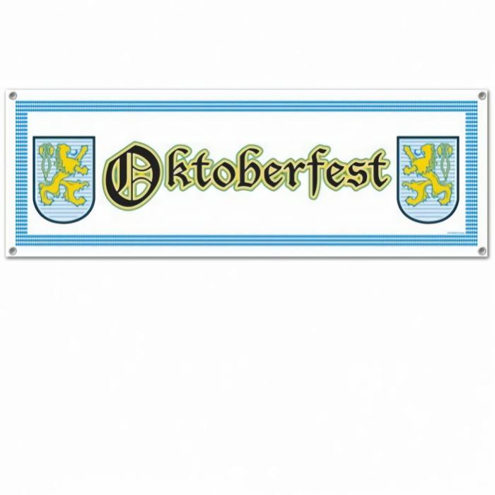 Banners | Oktoberfest Sign Banner 53Cm X 152Cm Banners Banners