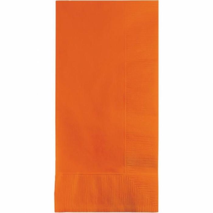 Dinner Napkins | Sunkissed Orange Dinner Napkins 40Cm X 40Cm 50 Pk Dinner Napkins Dinner Napkins