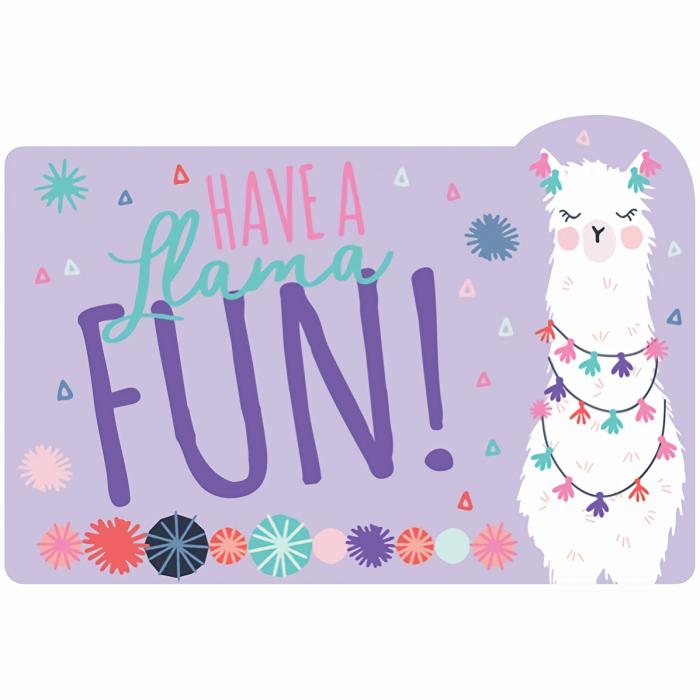 Invitations | Llama Fun Postcard Invitations Pack Of 8 Cards Invitations