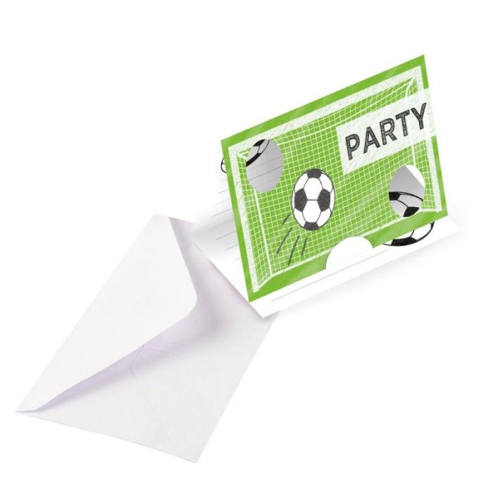 Invitations | Soccer Kicker Party Invitations 8 Pk Cards Invitations