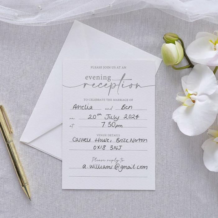 Invitations | Wedding Modern Luxe Invitations 10 Pk Cards Invitations