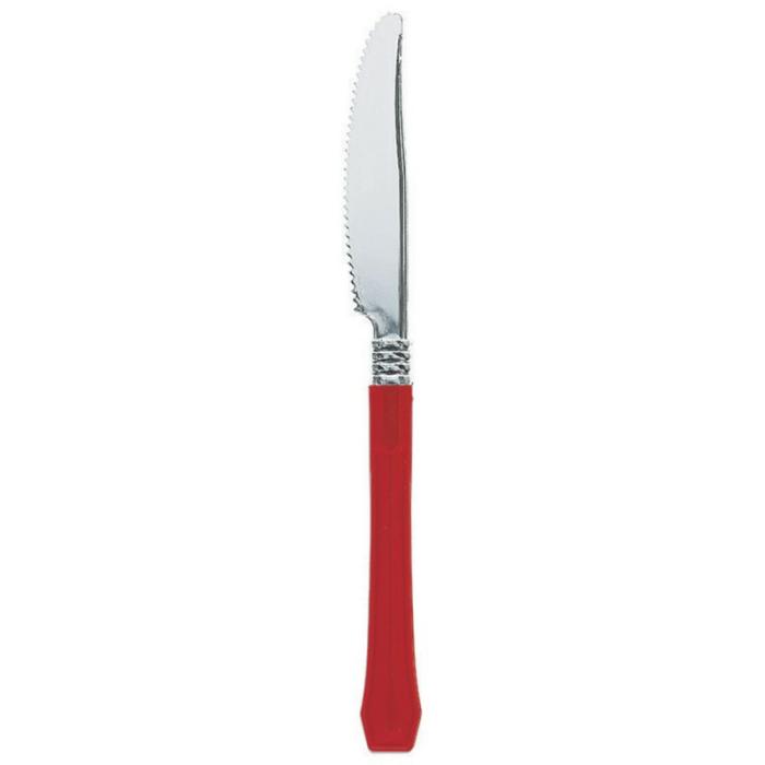 Knives | Apple Red Premium Classic Choice Knives 20 Pk Cutlery Apple Red