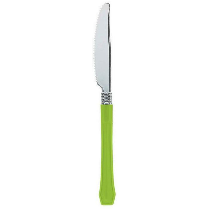 Knives | Kiwi Green Premium Classic Choice Knives 20 Pk Cutlery Kiwi Green