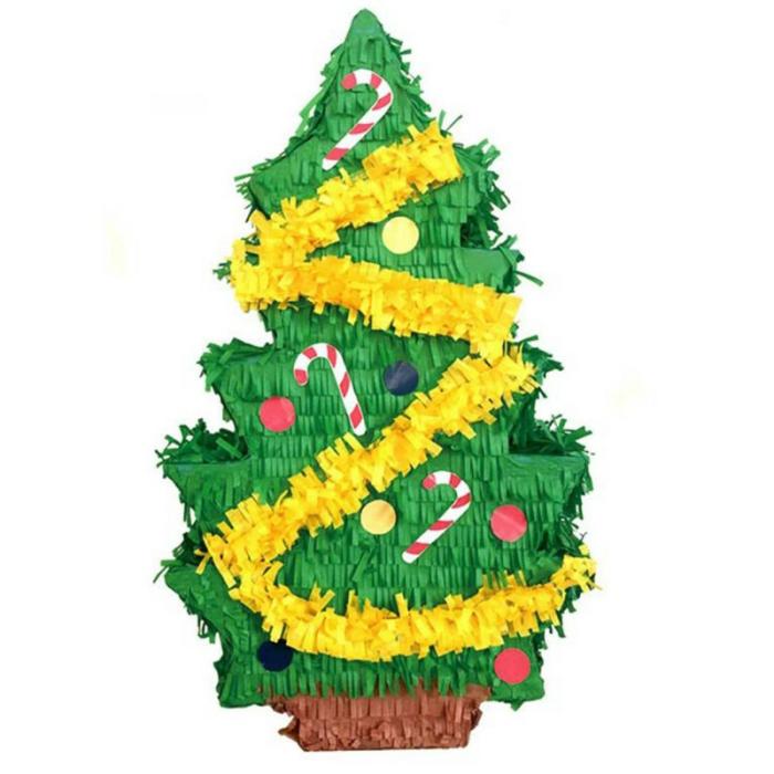 Pinatas | Christmas Tree 2D Pinata 45Cm X 27Cm X 9Cm Pinatas Pinatas