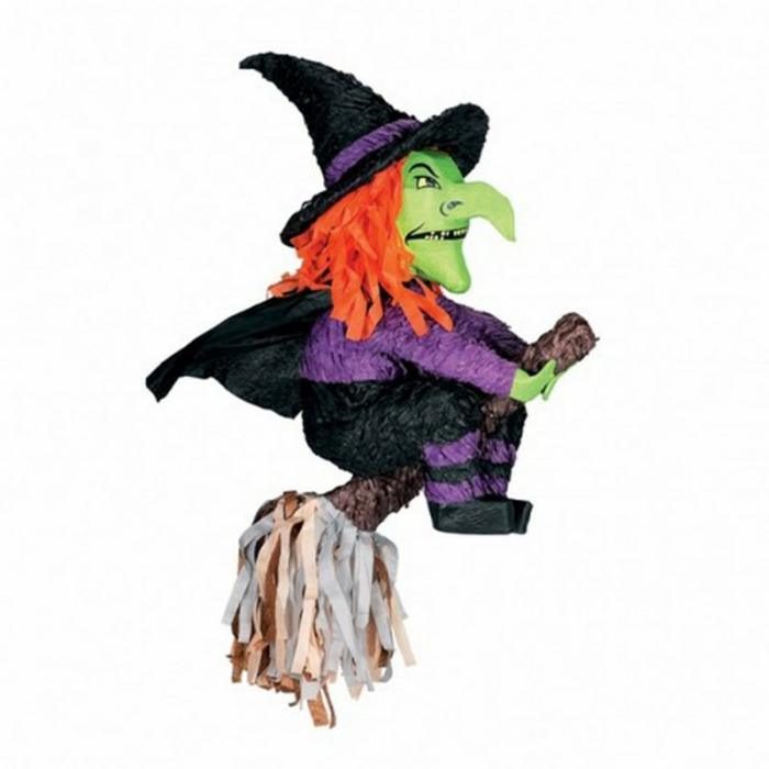 Pinatas | Halloween Witch & Broomstick 3D Pinata Pinatas Pinatas