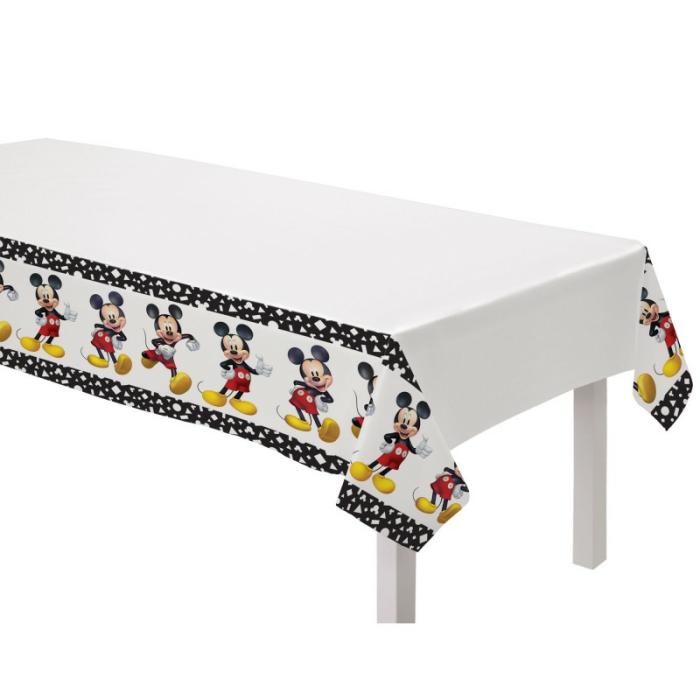 Plastic Table Covers | Mickey Mouse Forever Plastic Table Cover 137Cm X 243Cm Plastic Table Covers Plastic Table Covers