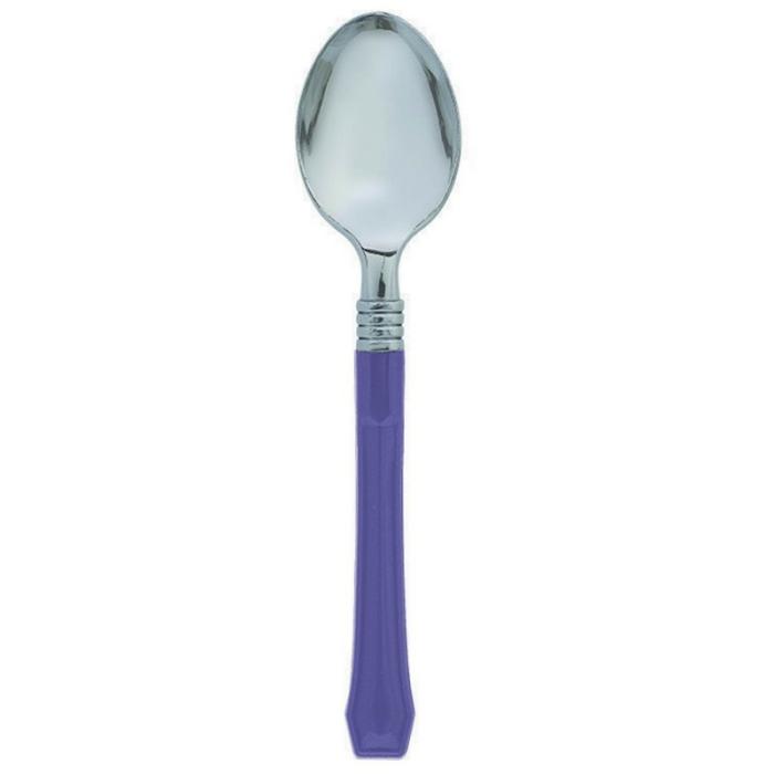 Spoons | New Purple Premium Classic Choice Spoons 20 Pk Cutlery New Purple