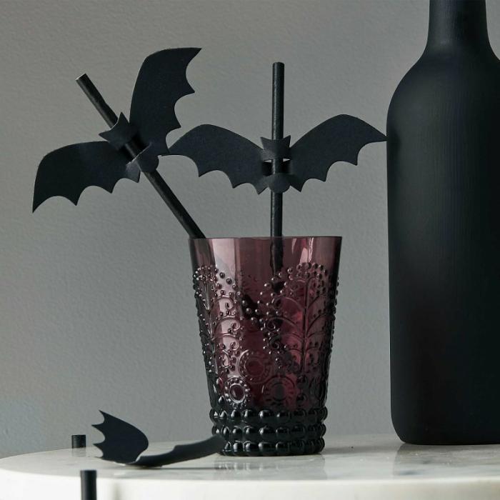 Straws | Halloween A Party Is Brewing Straws 16 Pk Cups Glasses Drink Acc Straws