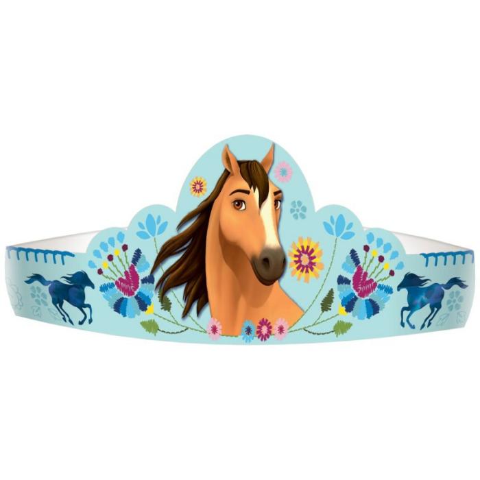 Tiaras | Spirit Riding Free Tiaras 7Cm X 50Cm Pack Of 8 Favours, Hats, Masks Tiaras