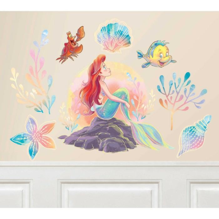 Wall Decorations | The Little Mermaid Wall Wall Decorations 8 Pk Ceiling & Wall Deco Wall Decorations