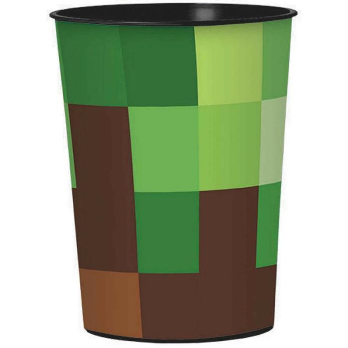 Plastic Cups | Minecraft Tnt Favour Plastic Cup 473Ml Cups Glasses Drink Acc Plastic Cups