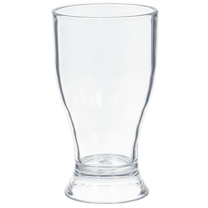 Plastic Glasses | Clear Pilsner Mini Beer Glasses 236Ml 4 Pk Cups Glasses Drink Acc Clear